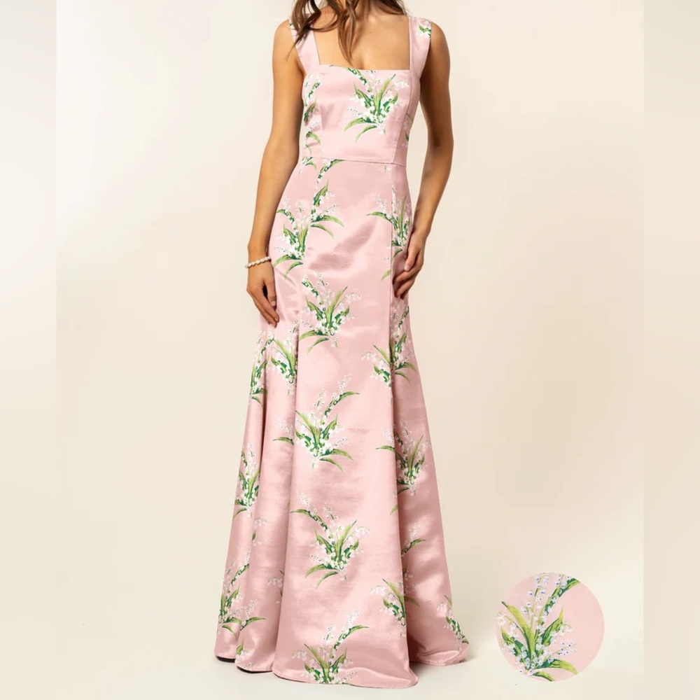 Lula Kate Beckett Dress in Lily of the Valley Pink